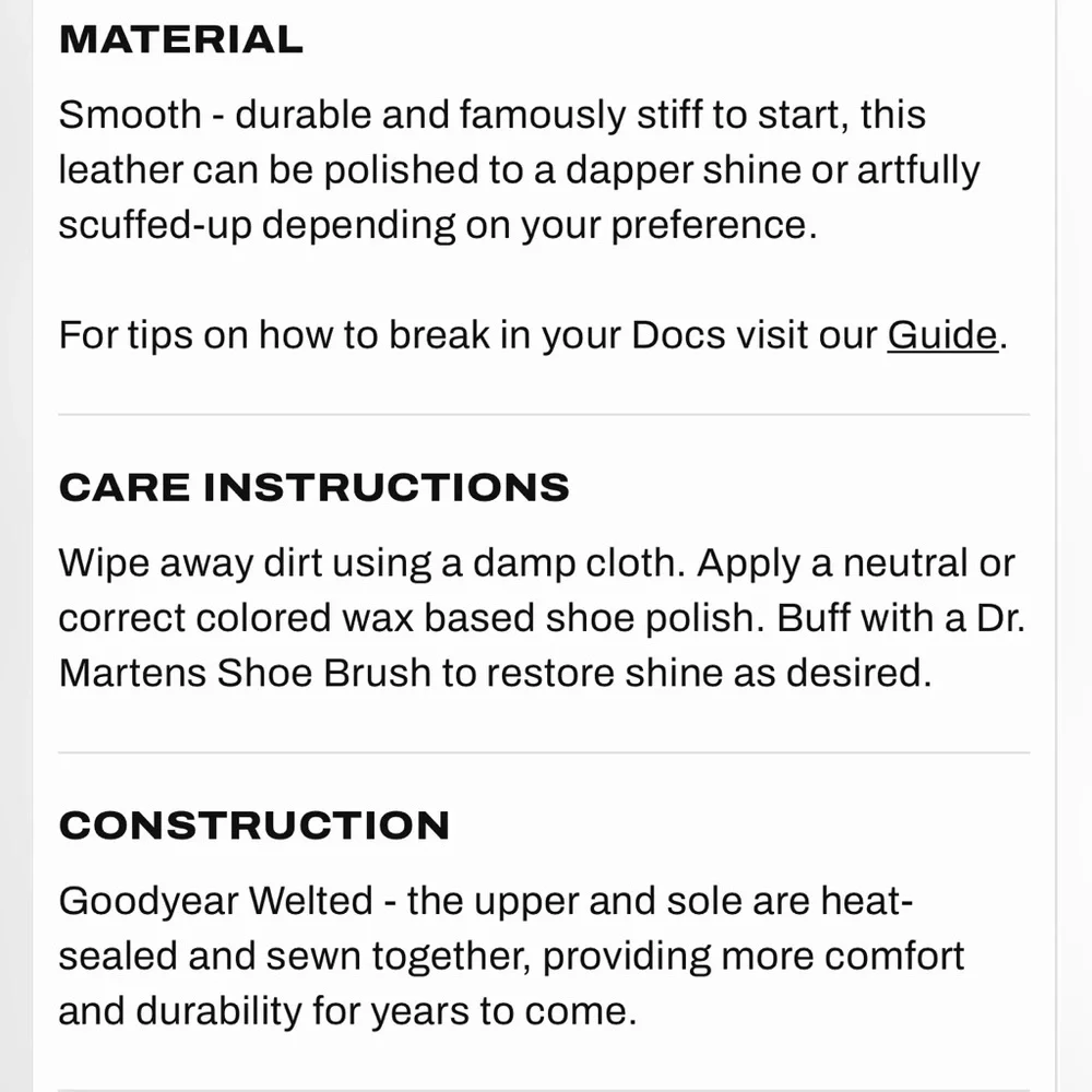 Dr. Martens Cherry Red Smooth Leather 1460 Boot Size US L 7 US M 6 - Picture 15 of 16